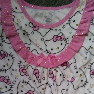 Hello Kitty Girls pajama gown